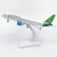 Thumbnail for Vietnam Bamboo Airways Airbus A320 Airplane Model (20CM)