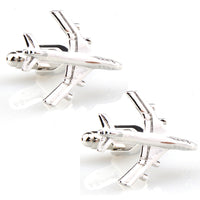 Thumbnail for Airplane Shaped (4) Cuff Links