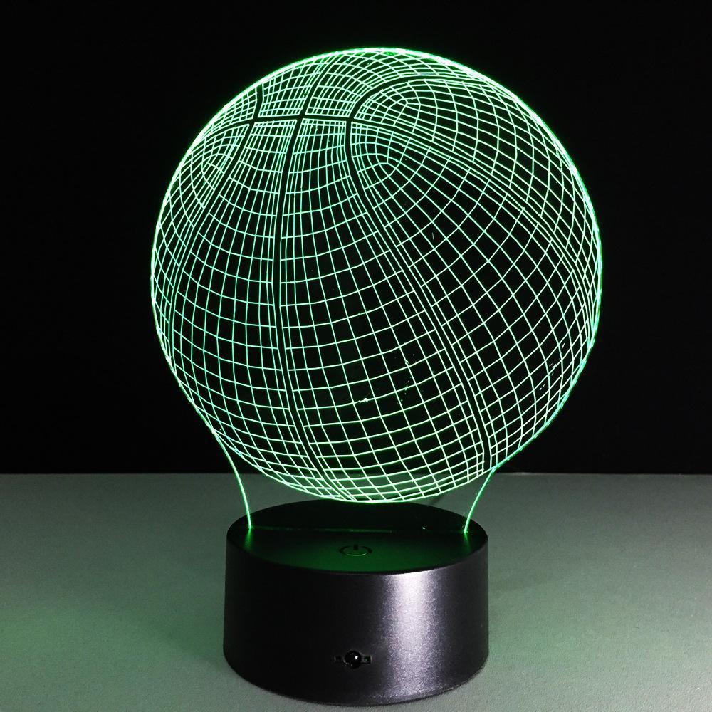 3D Basketball Designed Night Lamp