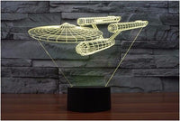 Thumbnail for 3D Spaceship Designed Night Lamp