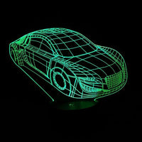 Thumbnail for 3D Super Sport Car Designed Night Lamp