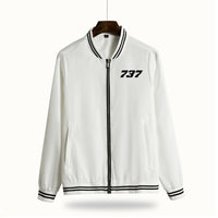 Thumbnail for 737 Flat Text Designed Thin Spring Jackets