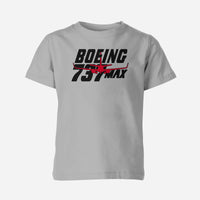 Thumbnail for Amazing Boeing 737 Max Designed Children T-Shirts