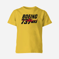 Thumbnail for Amazing Boeing 737 Max Designed Children T-Shirts