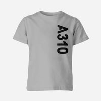 Thumbnail for A310 Side Text Designed Children T-Shirts