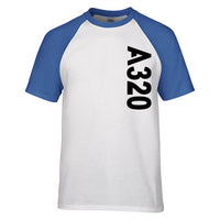Thumbnail for A320 Side Text Designed Raglan T-Shirts