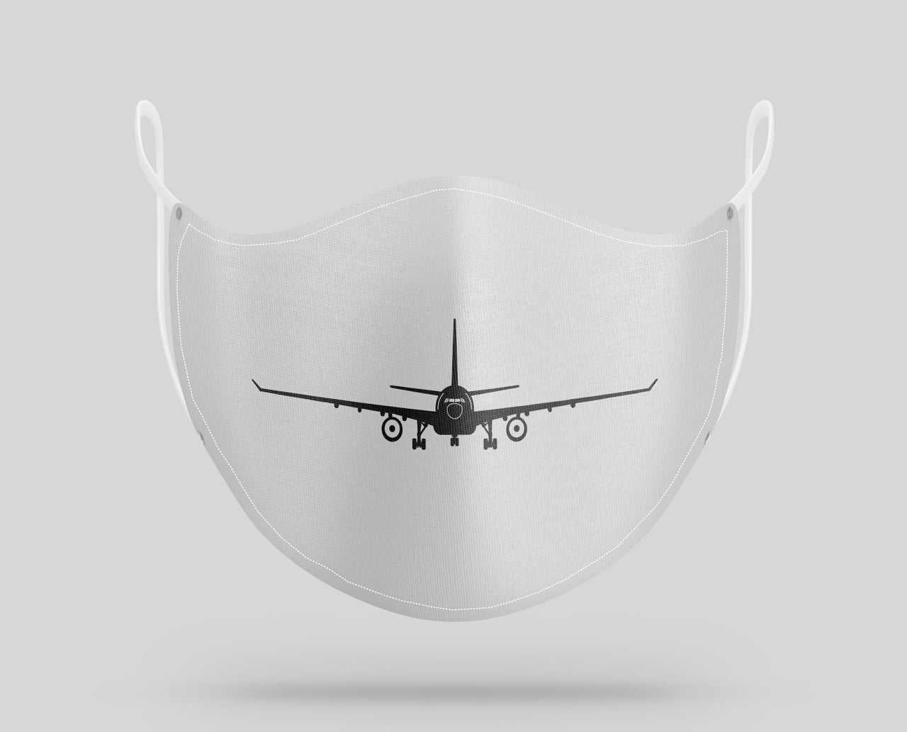Airbus A330 Silhouette Designed Face Masks