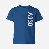 Thumbnail for A330 Side Text Designed Children T-Shirts