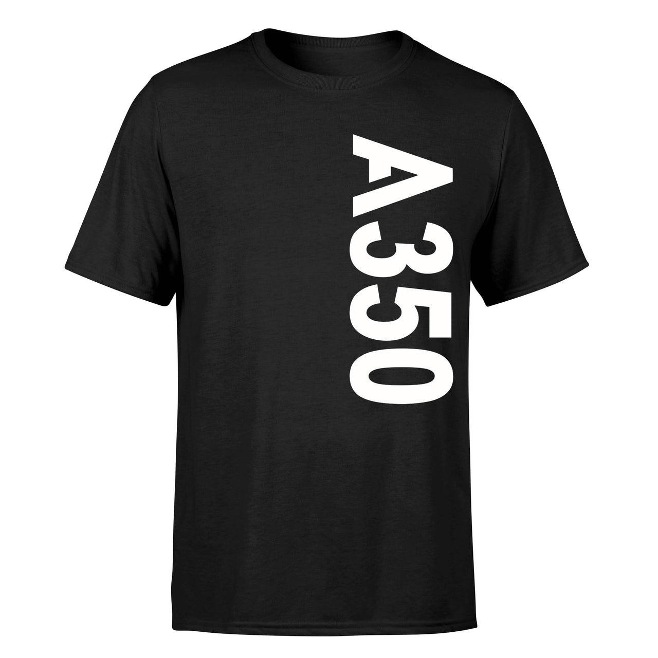 A350 Side Text Designed T-Shirts