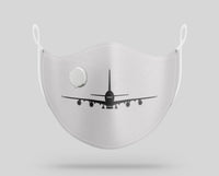 Thumbnail for Airbus A380 Silhouette Designed Face Masks