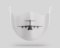 Thumbnail for Airbus A400M Silhouette Designed Face Masks