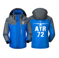 Thumbnail for ATR-72 & Plane Designed Thick Winter Jackets