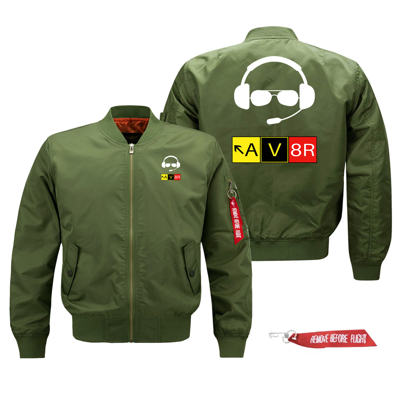 AV8R 2 Designed Pilot Jackets (Customizable)