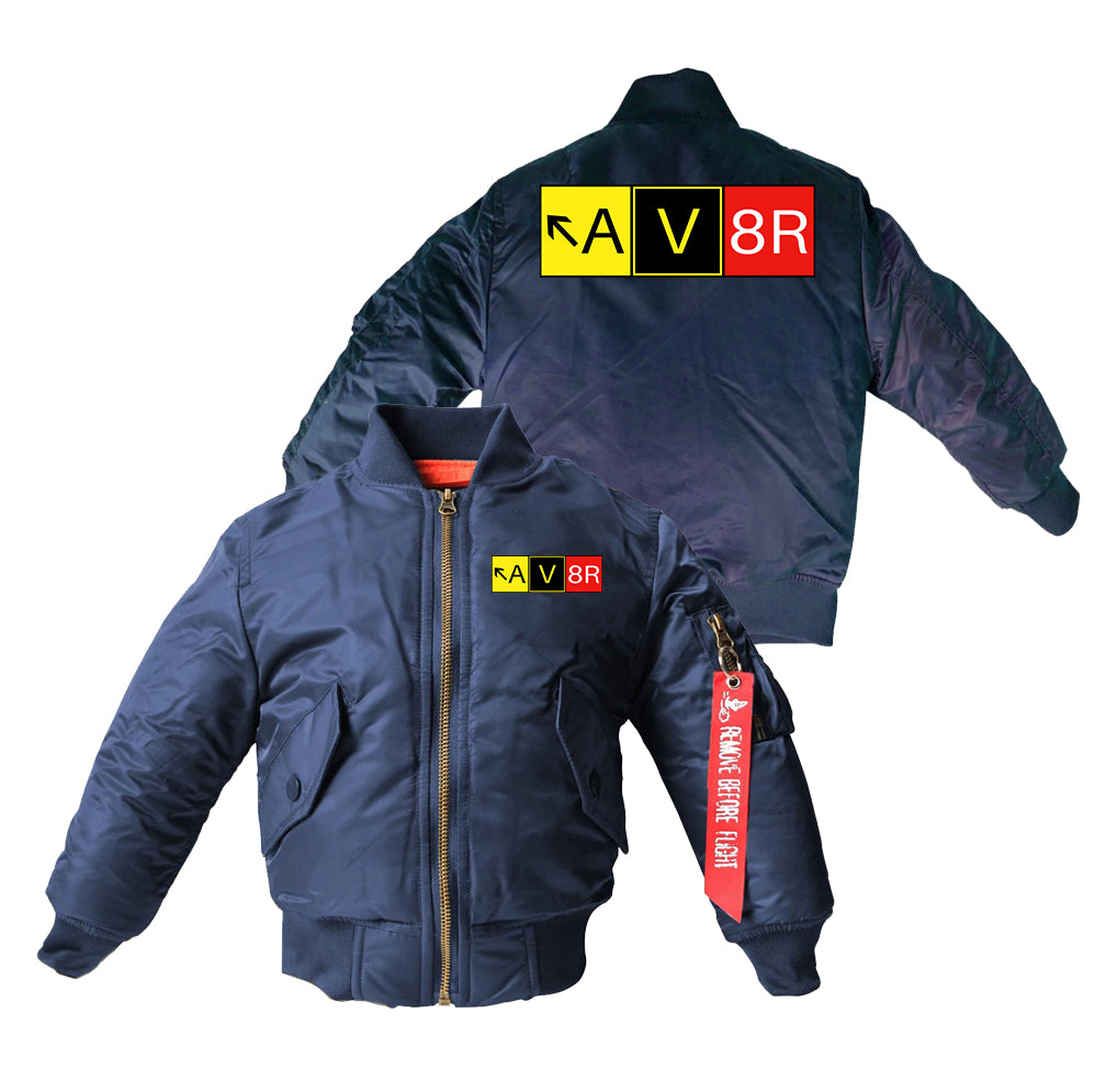 AV8R Designed Children Bomber Jackets