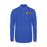 Thumbnail for AV8R Designed Long Sleeve Polo T-Shirts