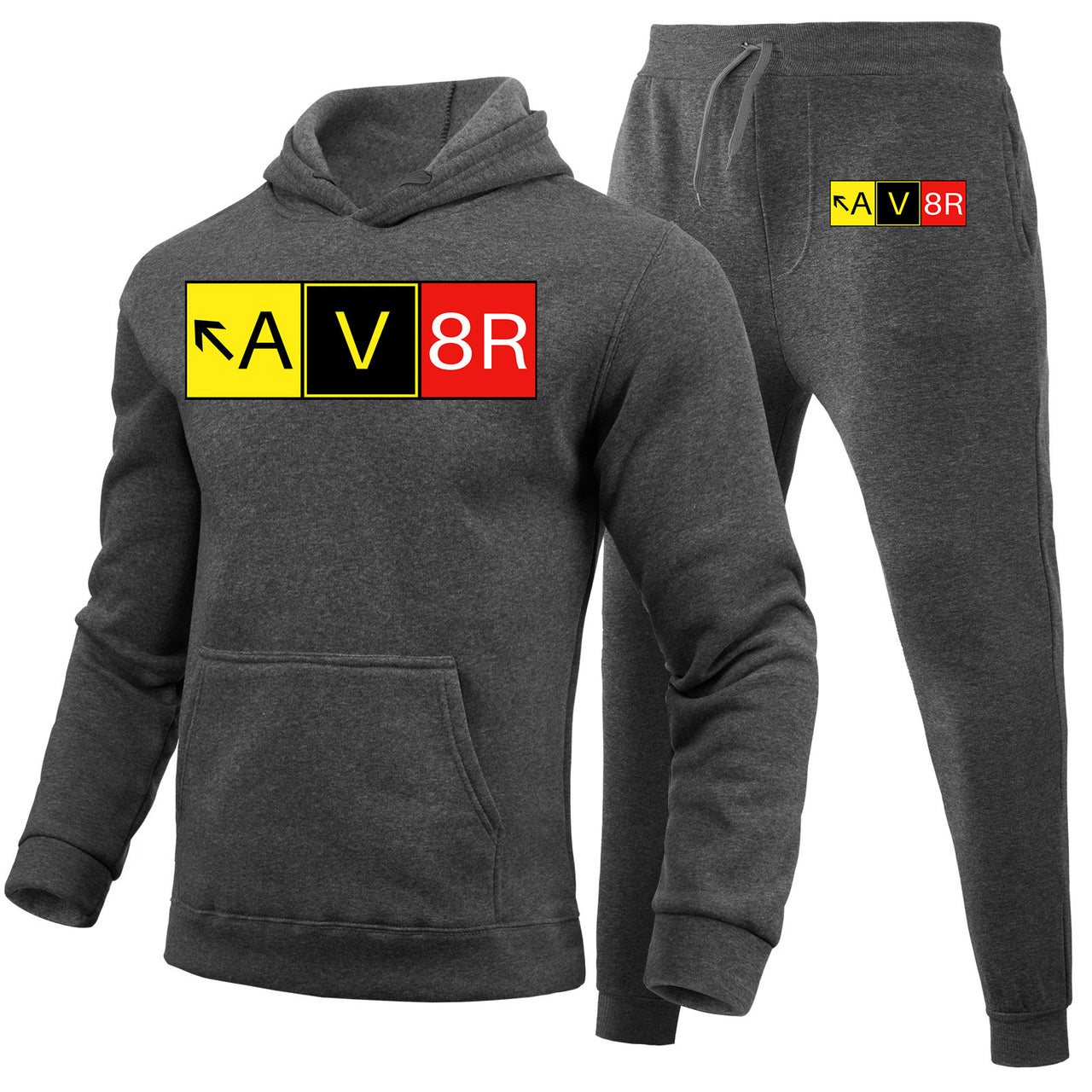 AV8R Designed Hoodies & Sweatpants Set