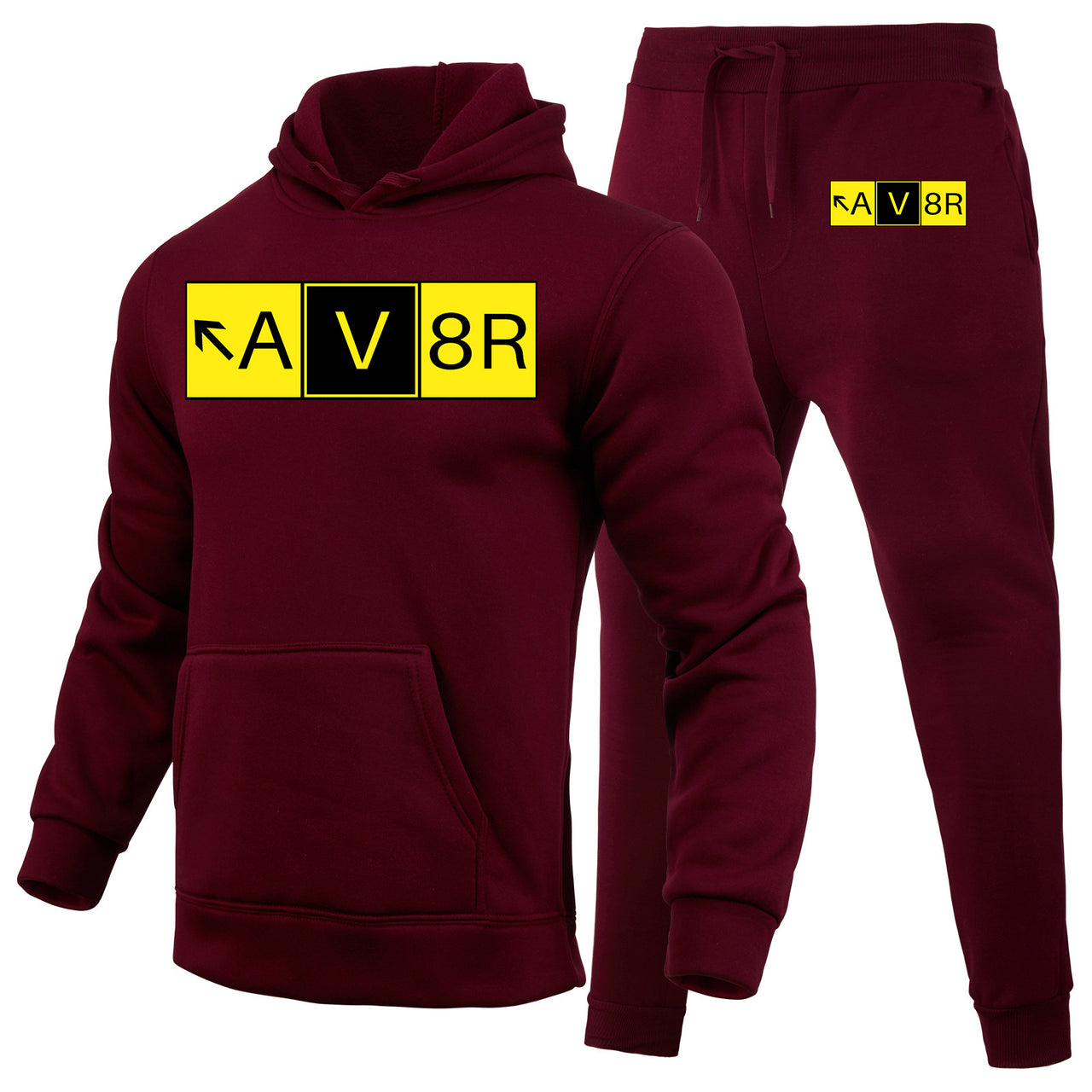 AV8R Designed Hoodies & Sweatpants Set