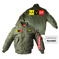 Thumbnail for AV8R Designed Children Bomber Jackets
