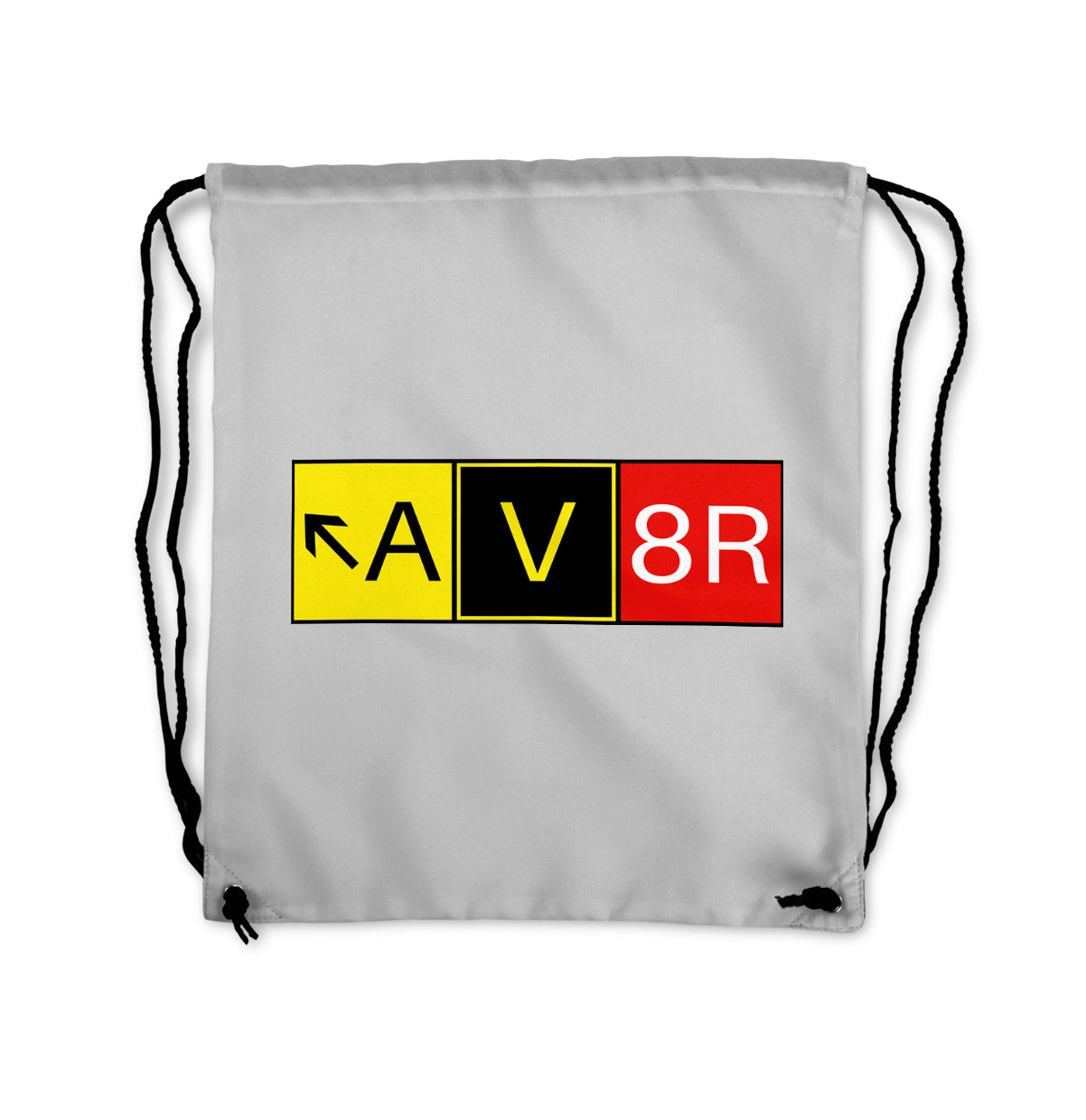 AV8R Designed Drawstring Bags