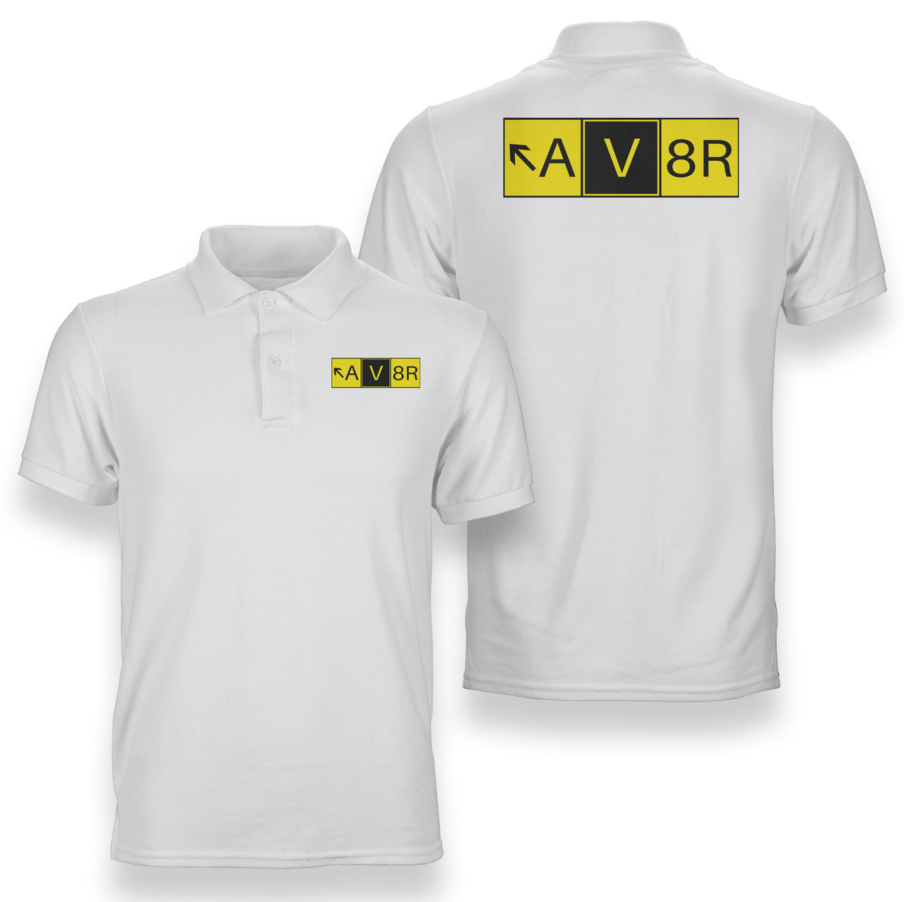 AV8R Designed Double Side Polo T-Shirts