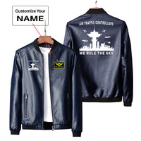 Thumbnail for Air Traffic Controllers - We Rule The Sky Designed PU Leather Jackets