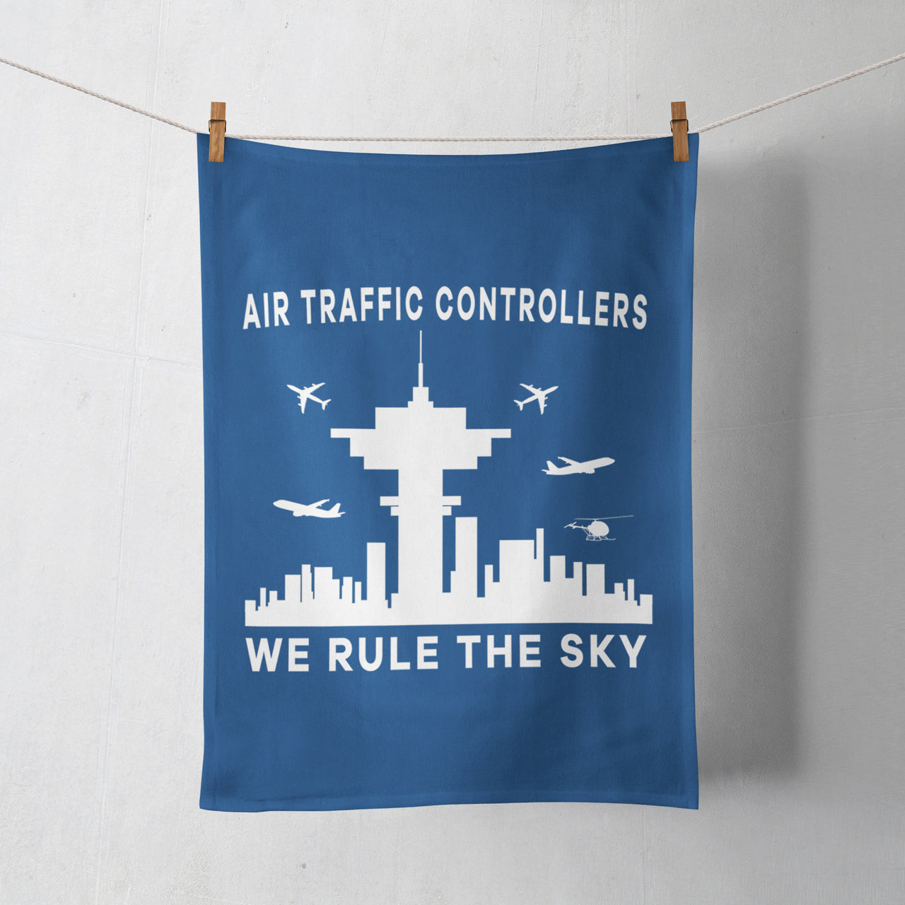 Air Traffic Controllers - We Rule The Sky Designed Towels