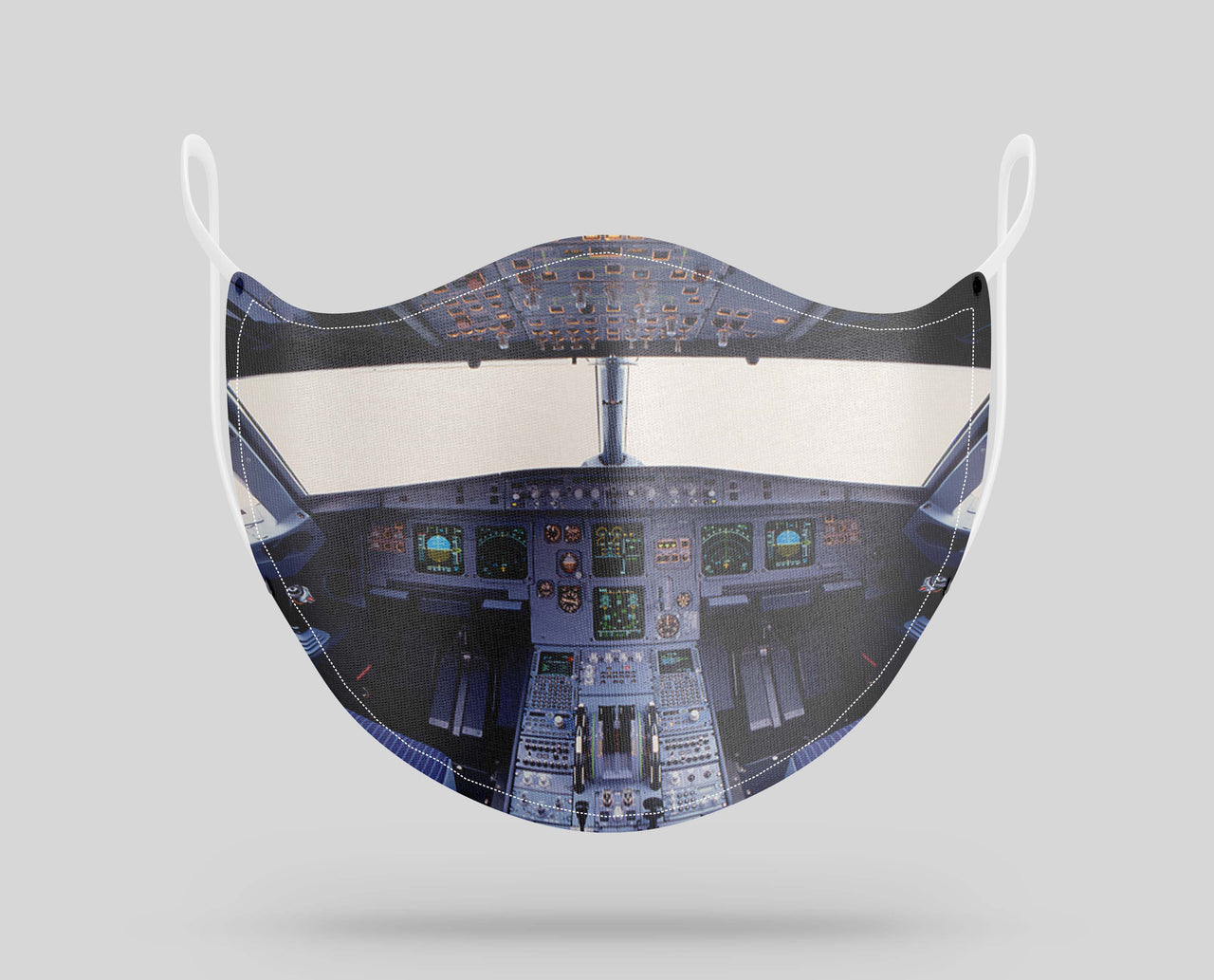 Airbus A320 Cockpit Wide Designed Face Masks