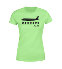 Thumbnail for Airbus A320 Printed Women T-Shirts