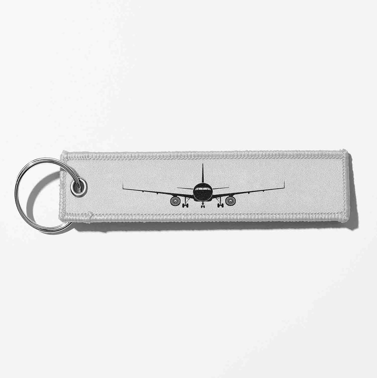 Airbus A320 Silhouette Designed Key Chains