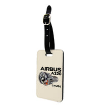 Thumbnail for Airbus A320 & CFM56 Engine.png Designed Luggage Tag