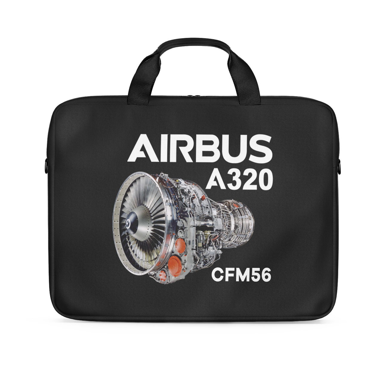 Airbus A320 & CFM56 Engine.png Designed Laptop & Tablet Bags