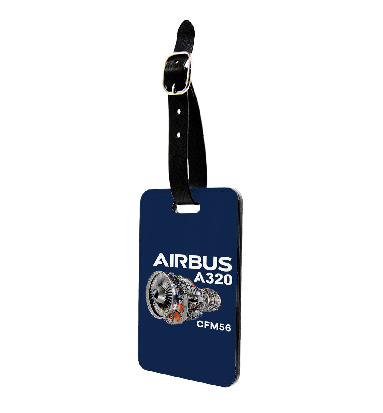 Airbus A320 & CFM56 Engine.png Designed Luggage Tag