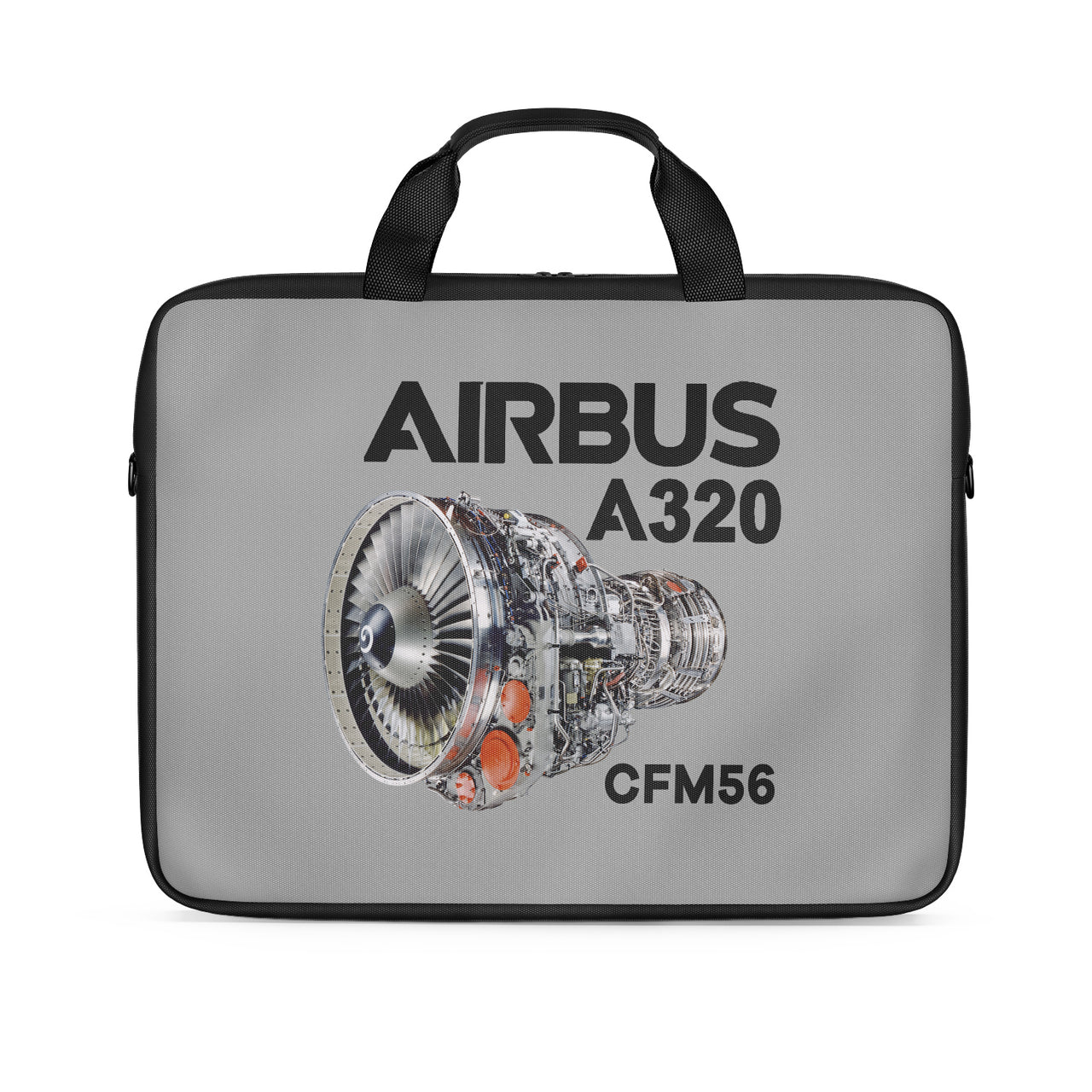 Airbus A320 & CFM56 Engine.png Designed Laptop & Tablet Bags