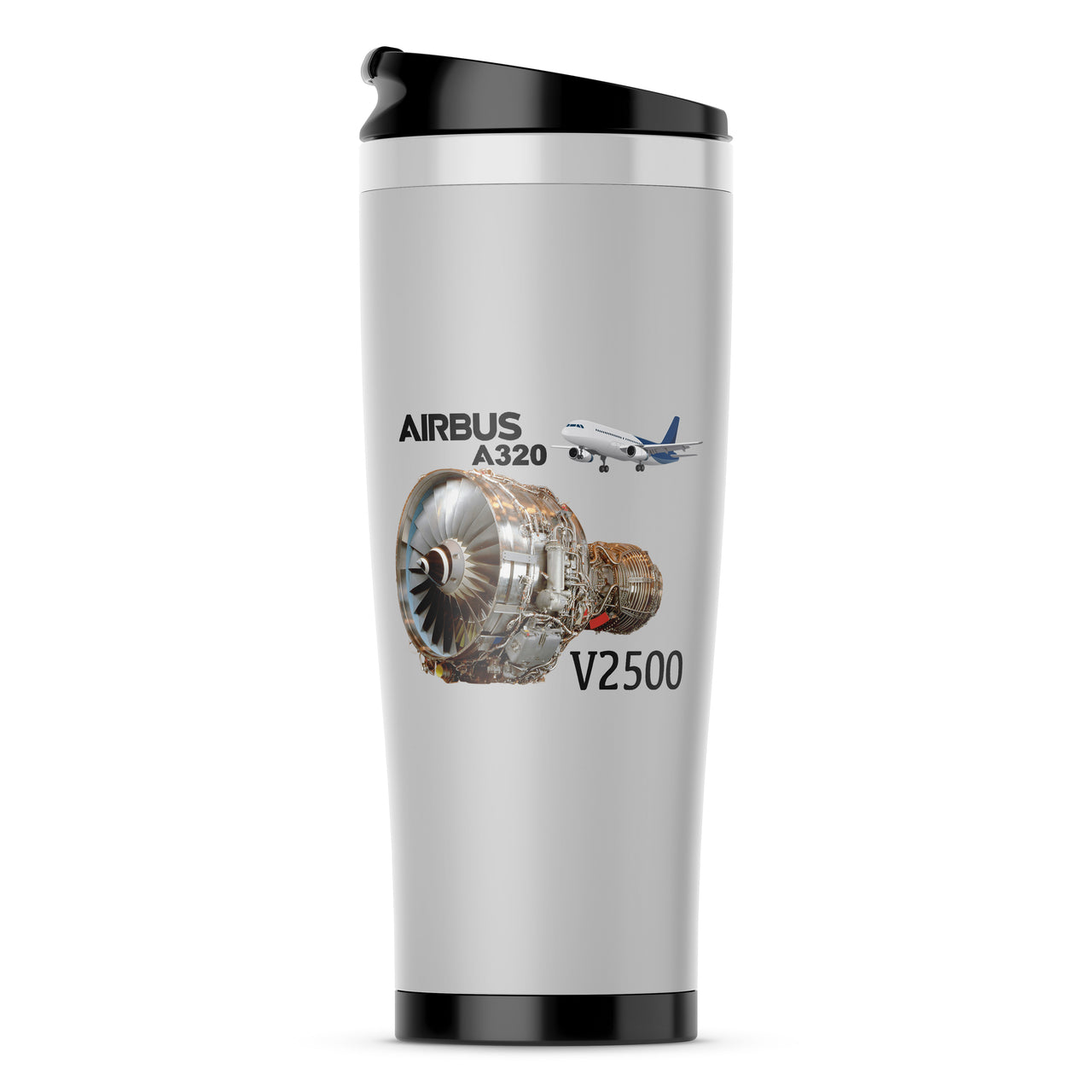 Airbus A320 & V2500 Engine Designed Travel Mugs
