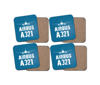 Thumbnail for Airbus A321 & Plane Designed Coasters