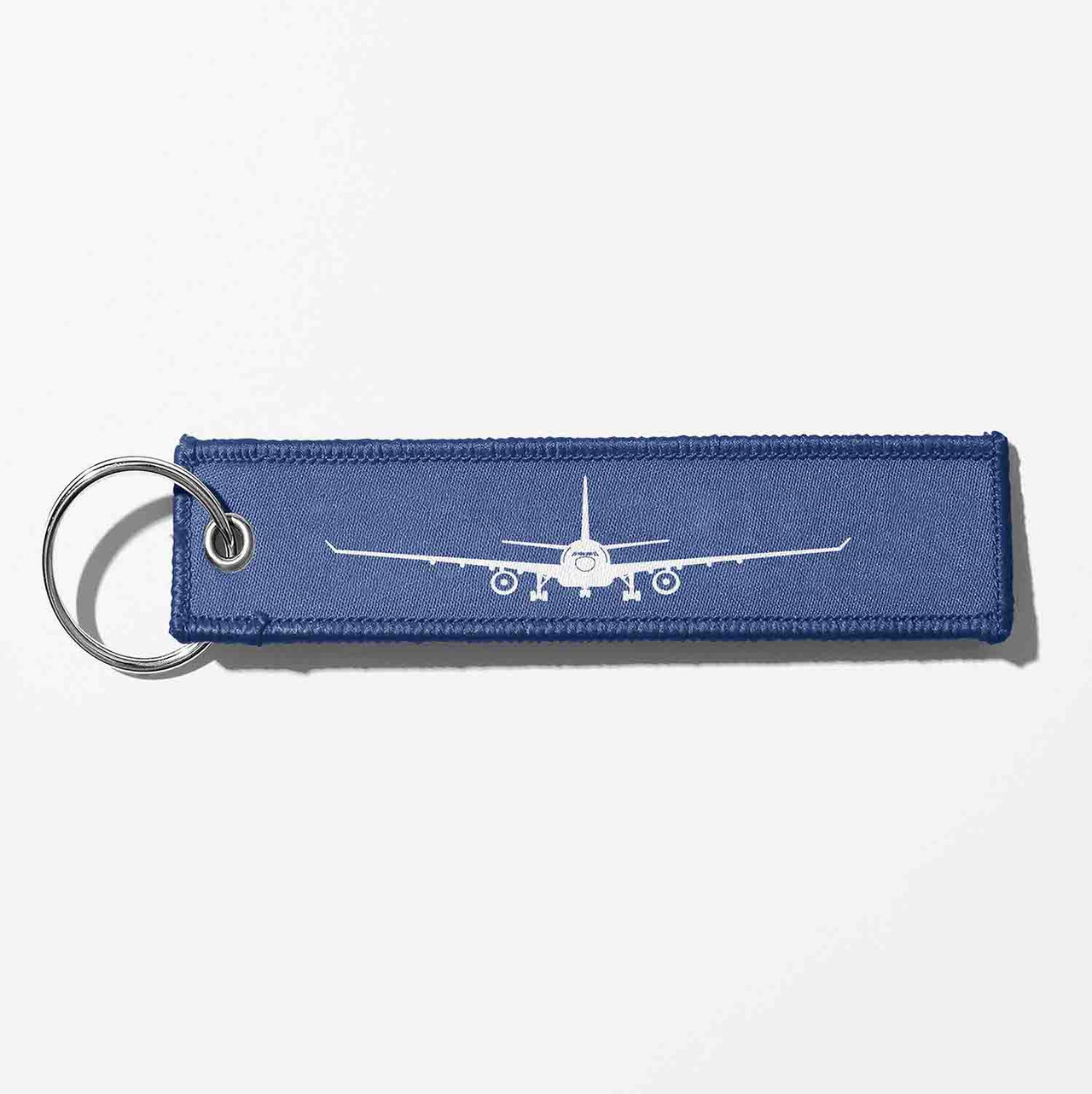 Airbus A330 Silhouette Designed Key Chains