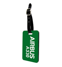 Thumbnail for Airbus A330 & Text Designed Luggage Tag