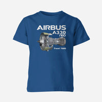 Thumbnail for Airbus A330neo & Trent 7000 Engine Designed Children T-Shirts