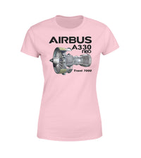 Thumbnail for Airbus A330neo & Trent 7000 Engine Designed Women T-Shirts