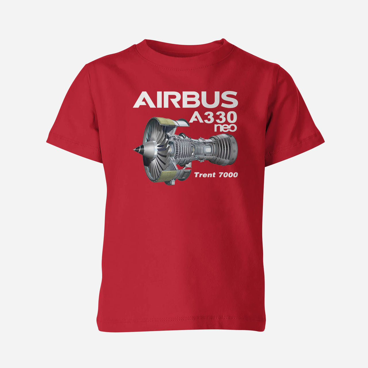 Airbus A330neo & Trent 7000 Engine Designed Children T-Shirts