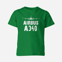Thumbnail for Airbus A340 & Plane Designed Children T-Shirts