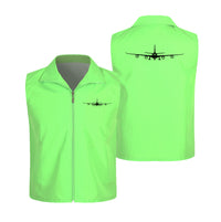 Thumbnail for Airbus A340 Silhouette Designed Thin Style Vests
