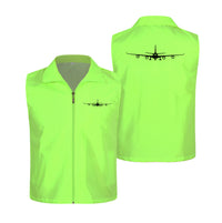 Thumbnail for Airbus A340 Silhouette Designed Thin Style Vests