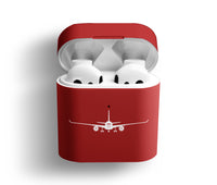 Thumbnail for Airbus A350 Silhouette Designed AirPods  Cases