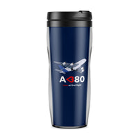 Thumbnail for Airbus A380 Love at first flight Designed Plastic Travel Mugs