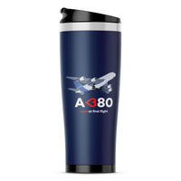 Thumbnail for Airbus A380 Love at first flight Designed Travel Mugs
