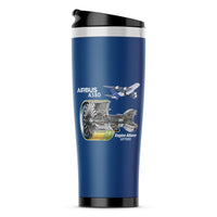 Thumbnail for Airbus A380 & GP7000 Engine Designed Travel Mugs