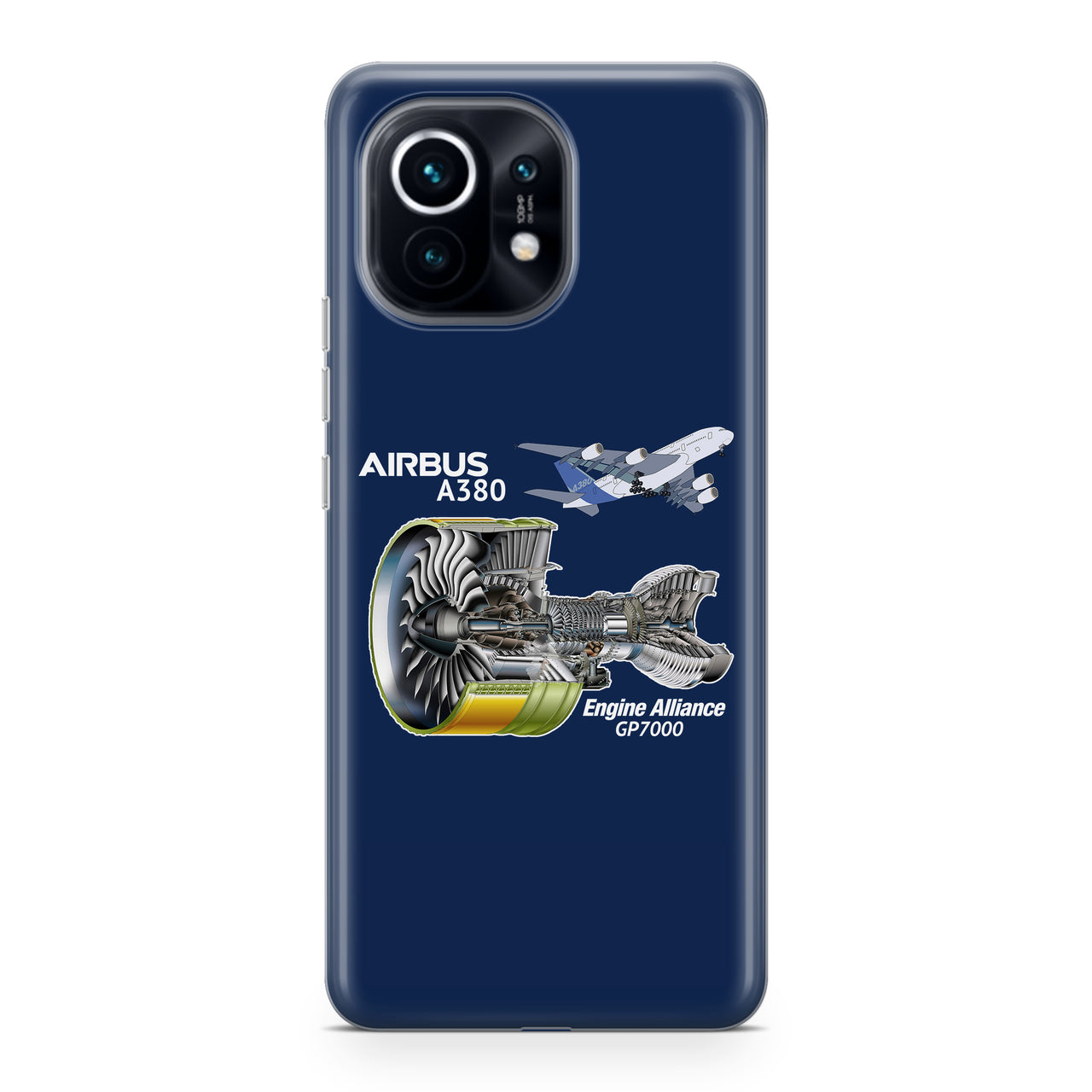 Airbus A380 & GP7000 Engine Designed Xiaomi Cases