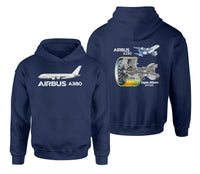 Thumbnail for Airbus A380 & GP7000 Engine Designed Double Side Hoodies