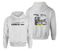 Thumbnail for Airbus A380 & GP7000 Engine Designed Double Side Hoodies